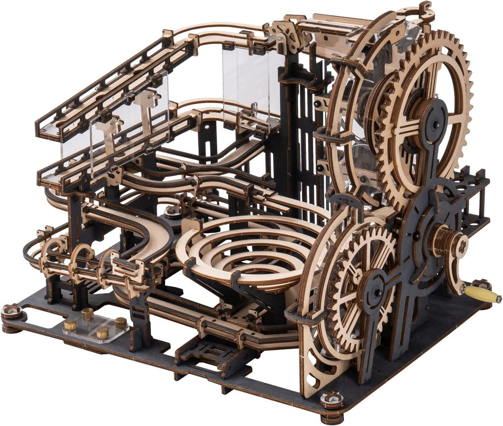 Baby Lane Robotime ROKR Marble Night City Model: Creative Wooden Puzzle for Kids