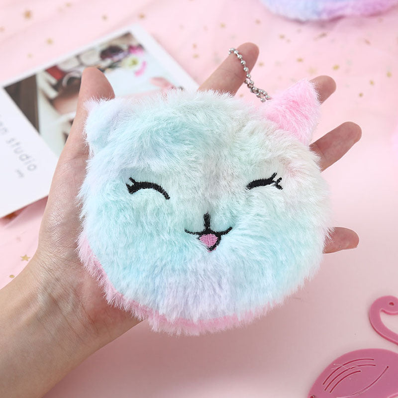 Baby Lane Kids' Cat Plush Wallet – Fun Cartoon Style for Children