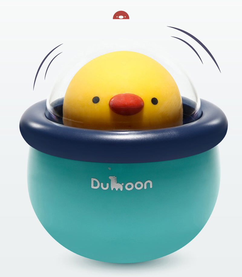Baby Lane Little Cute Chicken Tumbler: Musical Bells Rattle for Infants!