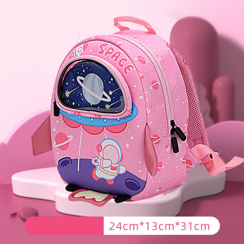 Baby Lane Breathable Trend Astronaut Kindergarten Anti-Lost Backpack!