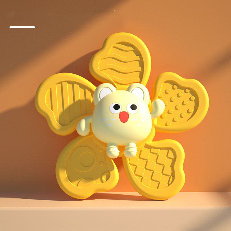 Babylane Fun Baby Bath Toy | Interactive Spinning Top with Suction Cups