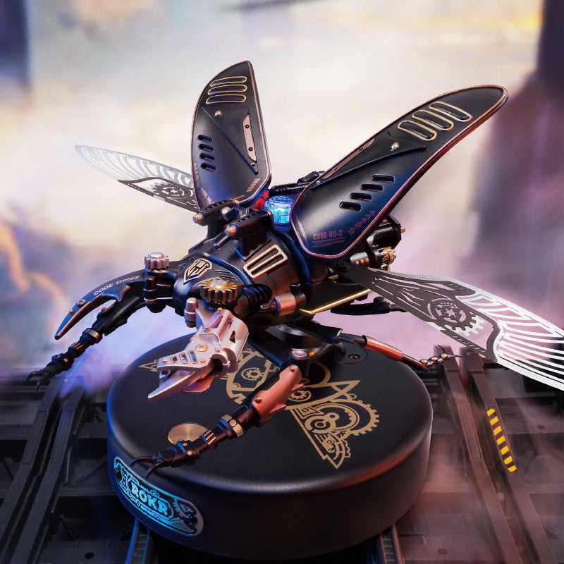 Baby Lane Robotime Rokr Stag Beetle Metal 3D Puzzle: Punk Style DIY Gift - MI03