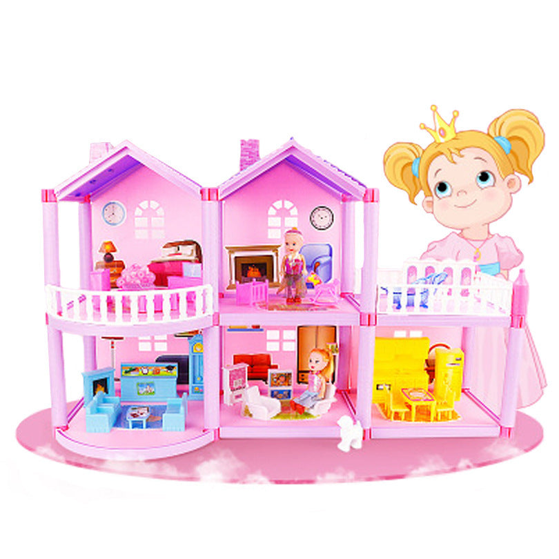 Baby Lane House Doll Villa: Fun DIY Assembled House for Kids