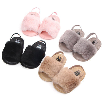 Baby Lane: Stylish and Comfortable Four-Color Baby Sandals for Little Feet