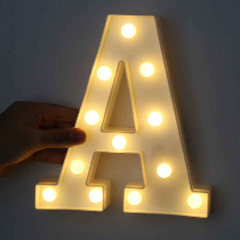 Baby Lane LED Alphabet Night Light: Enhance Your Home with Style!