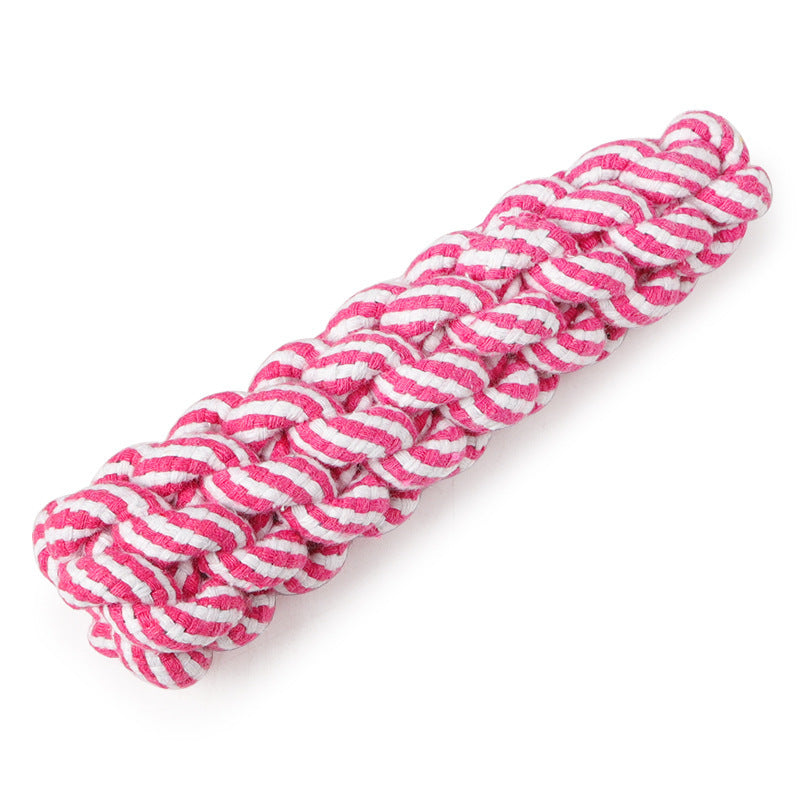 Baby Lane: The Ultimate Striped Cotton Rope Pet Toy for Active Pets