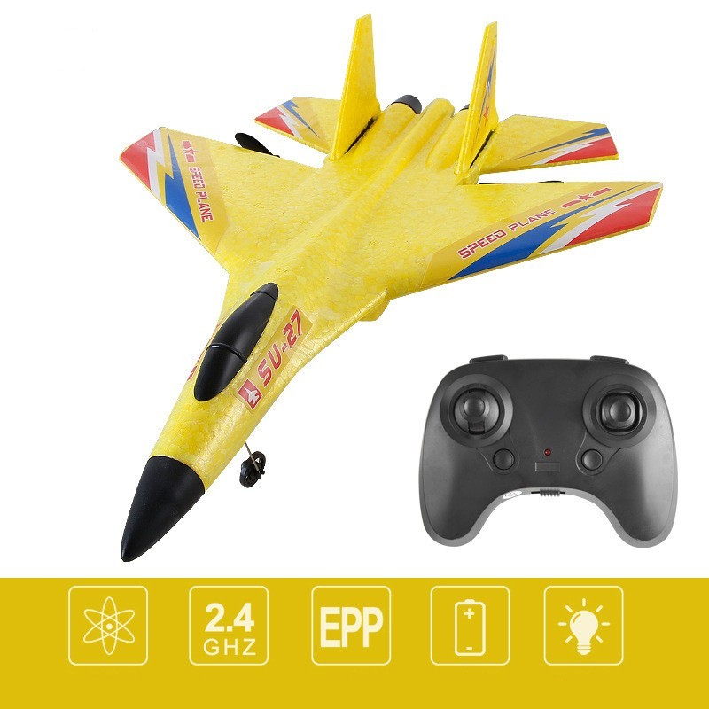 Baby Lane Foam Land-Air Biplane – Remote-Controlled Model for Kids