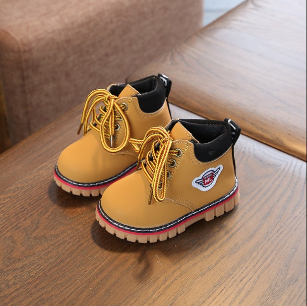Baby Lane Plus Velvet Cotton Boots – Perfect for Boys and Girls in Winter!