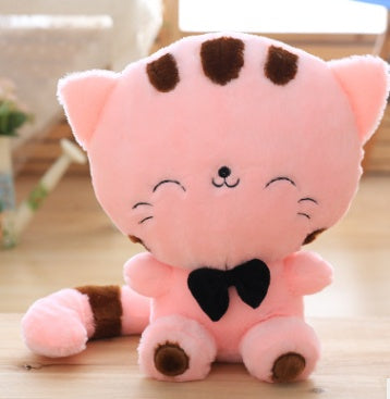 Babylane 45CM Colorful Cat Plush Toys | Cute Big Face Stuffed Animal Cushion