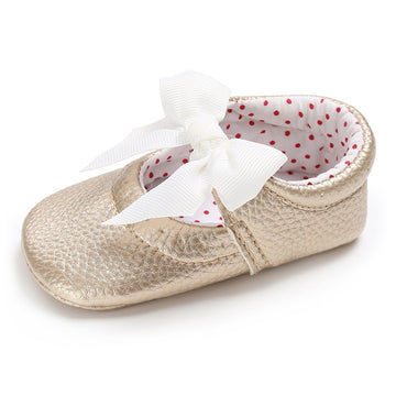 Baby Lane: Comfortable Soft Sole Baby Shoes – Stylish PU Princess Design