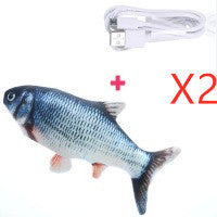 Baby Lane Simulation Fish Toy: Electric Jumping Fun for Cats!