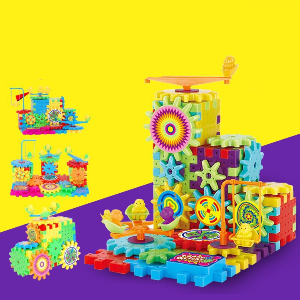 Baby Lane 3D Electric Gears Building Kits: Fun Educational Toys for Children