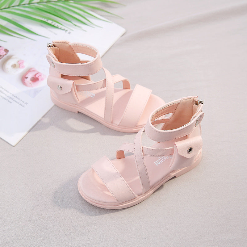 Baby Lane: Stylish Soft Bottom Shoes for Middle and Primary School Girls