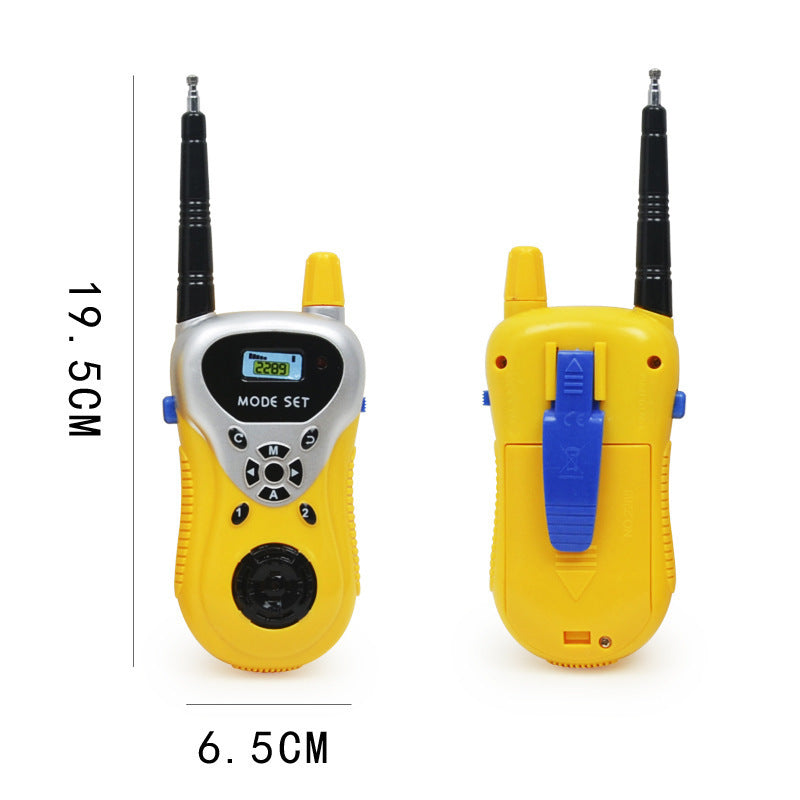 Baby Lane Cross-Border Mini Walkie-Talkie Toys: 2-Set Wireless Fun for Kids!