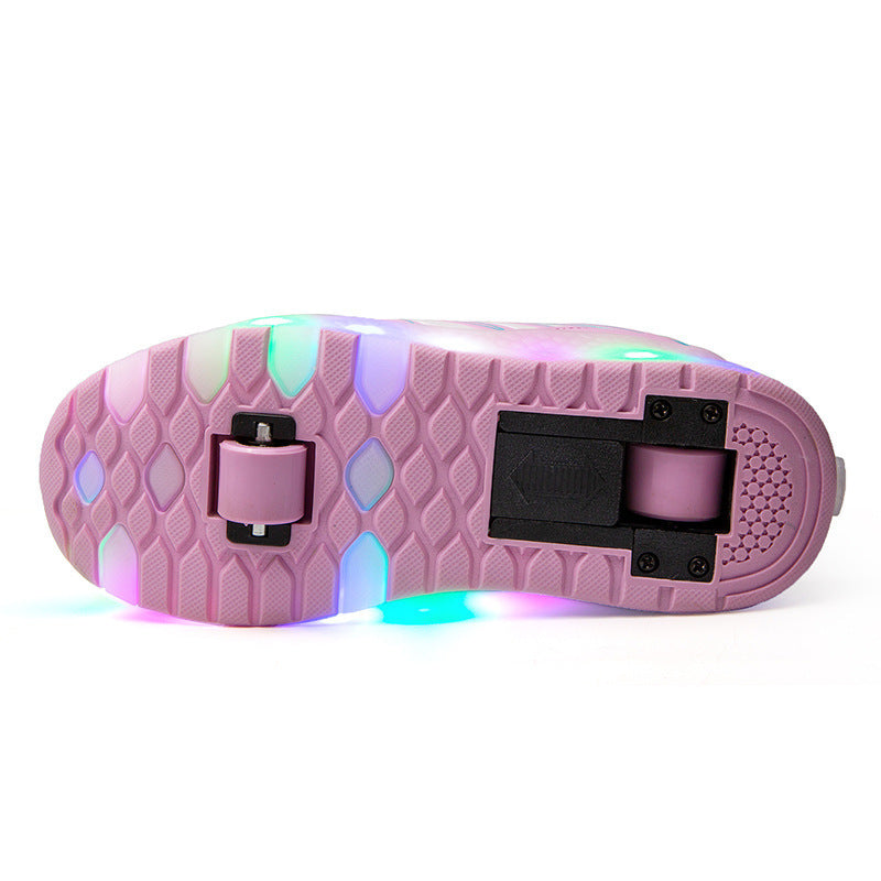 Baby Lane Girls' Colorful Roller Skates – Great for Active Play!