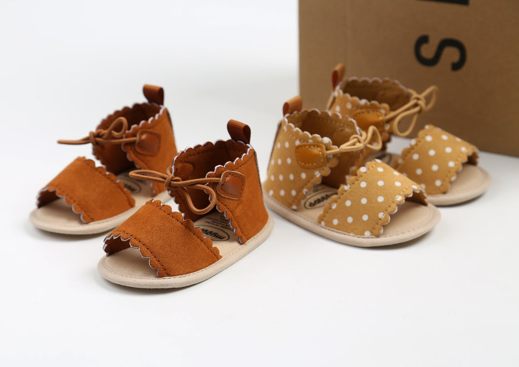 Baby Lane: Discover Dot Baby Sandals and Toddler Shoes – Fashionable Bowknot M2009