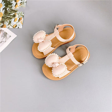 Baby Lane: Cute Casual Sandals for Girls – Velcro Bowknot Kids' Shoes