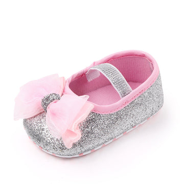 Baby Lane: Cute Newborn Baby Shoes – Soft-Soled Bow Princess Design