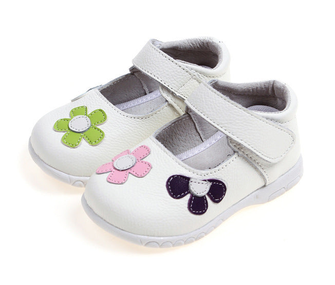 Baby Lane: Adorable Korean Princess Shoes – Cowhide Leather for Children