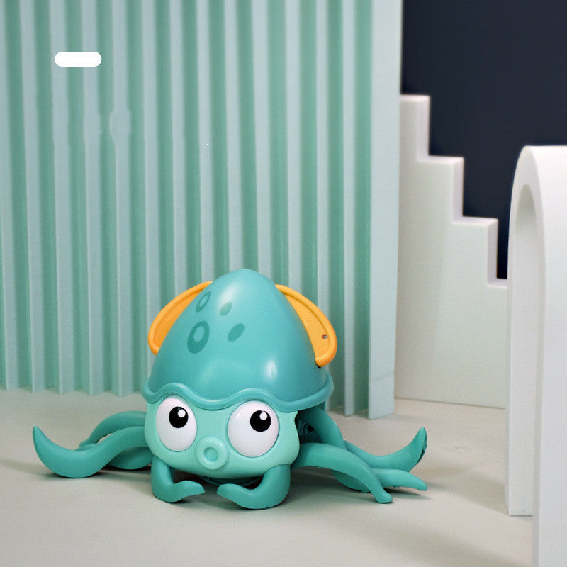 Baby Lane: Dual-Purpose Octopus Clockwork Bath Toy – Perfect for Water and Land Play