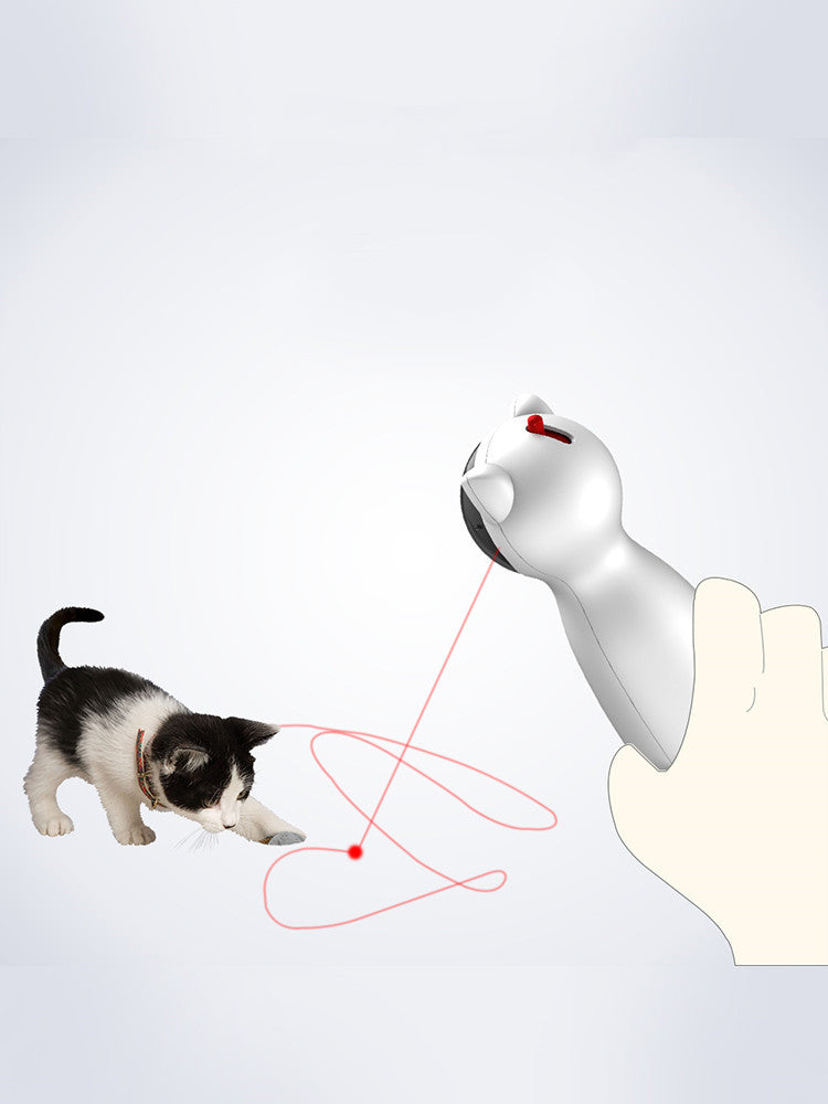 Baby Lane Smart Automatic Cat Toys: LED Laser Teasing Fun for Pets