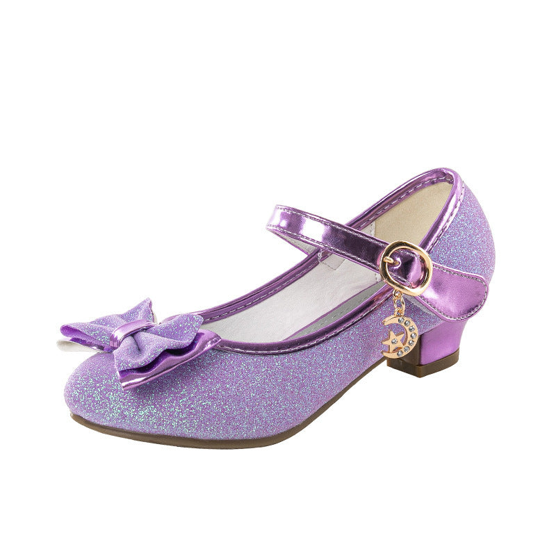 Baby Lane: Discover Stylish Simple Crystal Leather Shoes for Girls