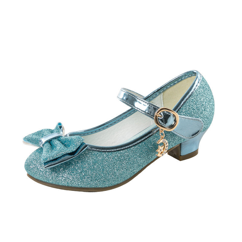 Baby Lane: Discover Stylish Simple Crystal Leather Shoes for Girls