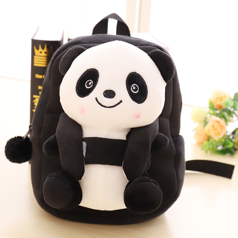 Baby Lane Cartoon Panda School Bag – Plush and Fun for Little Learners!