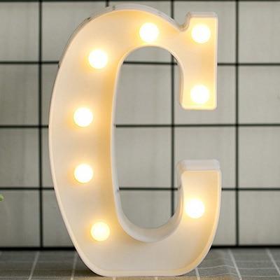 Baby Lane LED Alphabet Night Light: Enhance Your Home with Style!