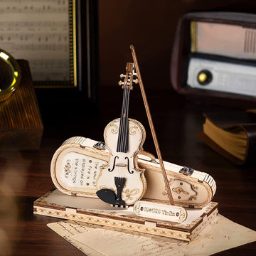 Baby Lane ROKR Violin Capriccio: 3D Wooden Puzzle for Kids - TG604K