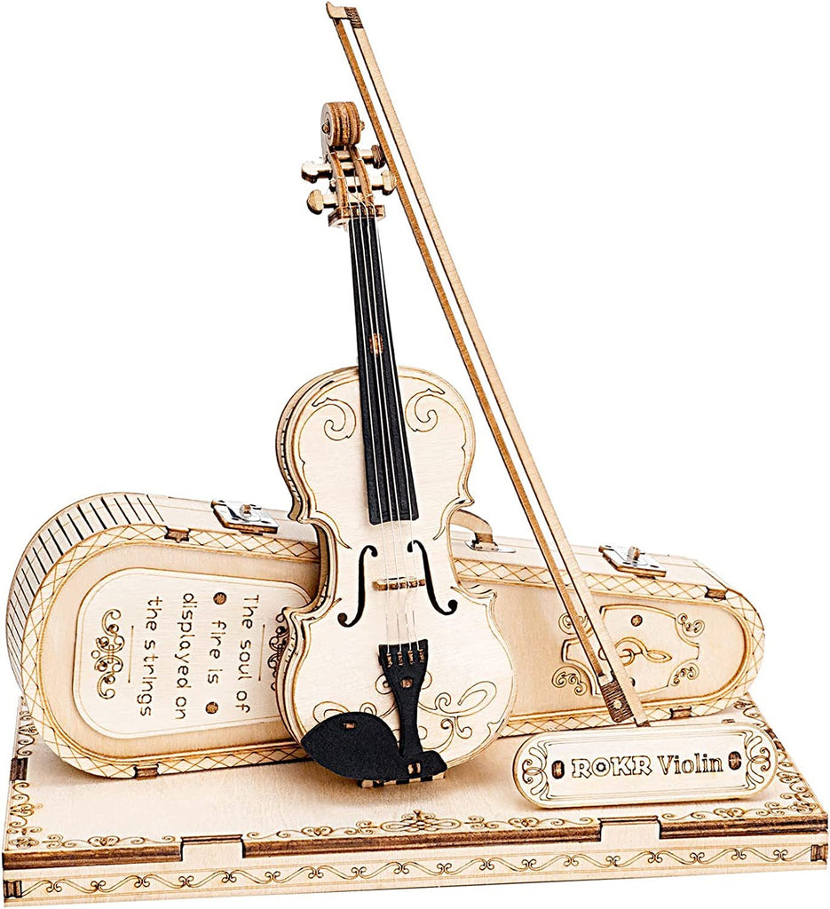 Baby Lane ROKR Violin Capriccio: 3D Wooden Puzzle for Kids - TG604K
