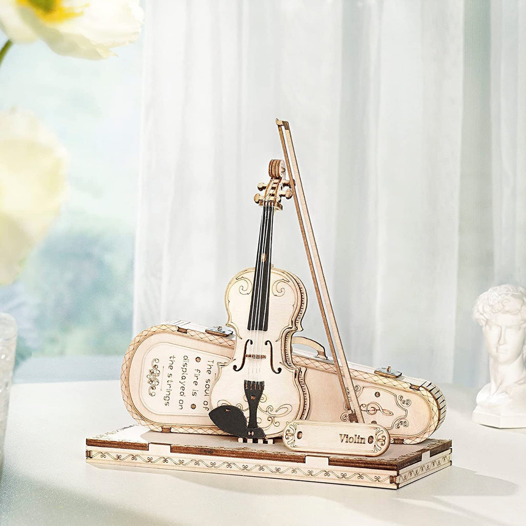 Baby Lane ROKR Violin Capriccio: 3D Wooden Puzzle for Kids - TG604K