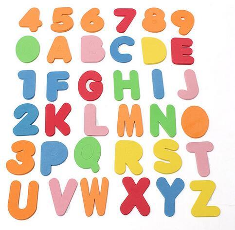 Babylane Early Learning Bath Toy | 36PCS Letters and Numbers for Kids