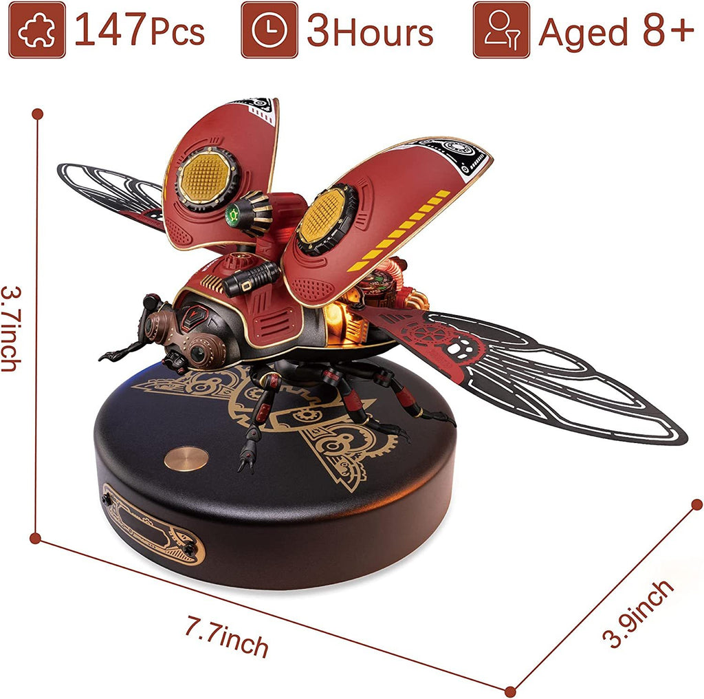 Baby Lane Robotime Rokr MI02: Mechanical Design Scout Beetle Metal Puzzle Toy