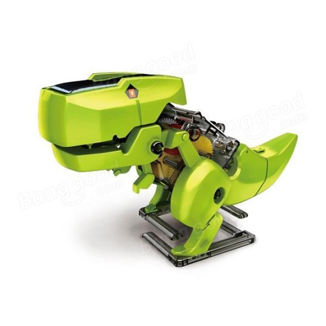 Baby Lane Transforming DinoRobot: DIY 4-in-1 High-Tech Solar Powered Toy!