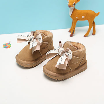 Baby Lane: Cute Winter Cotton Shoes for Girls – Ideal for 1 to 2-Year-Olds