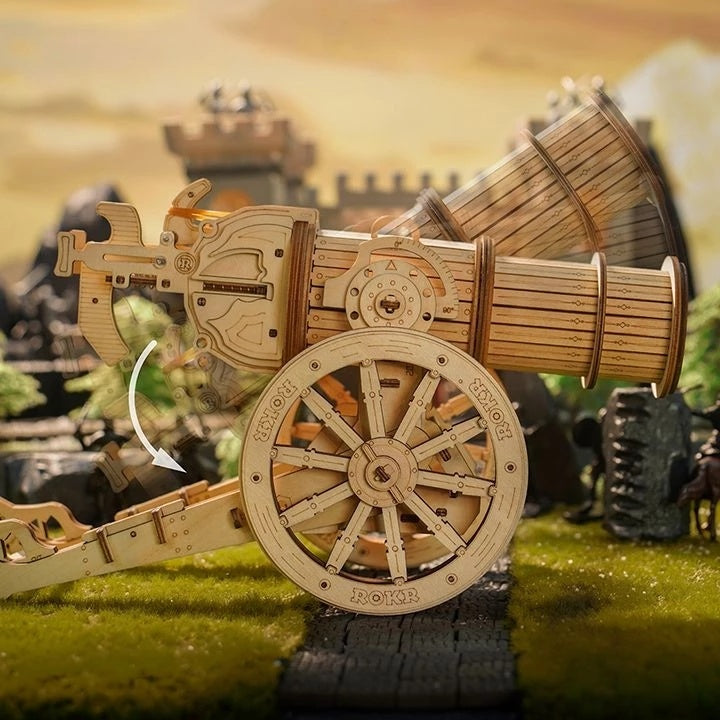 Baby Lane Robotime ROKR Siege Heavy Ballista: 3D Wooden Puzzle War Game - KW401
