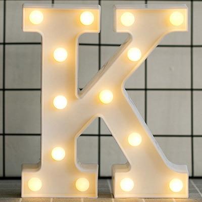 Baby Lane LED Alphabet Night Light: Enhance Your Home with Style!