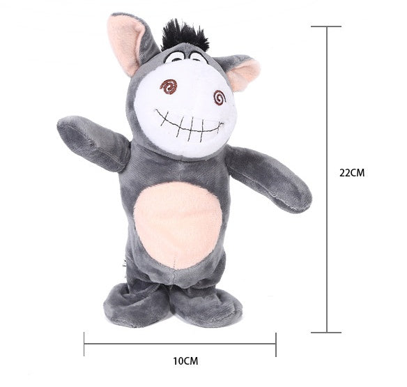 Baby Lane Talking Robot Donkey: Plush Toy that Walks, Sings, and Speaks!