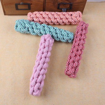 Baby Lane: The Ultimate Striped Cotton Rope Pet Toy for Active Pets