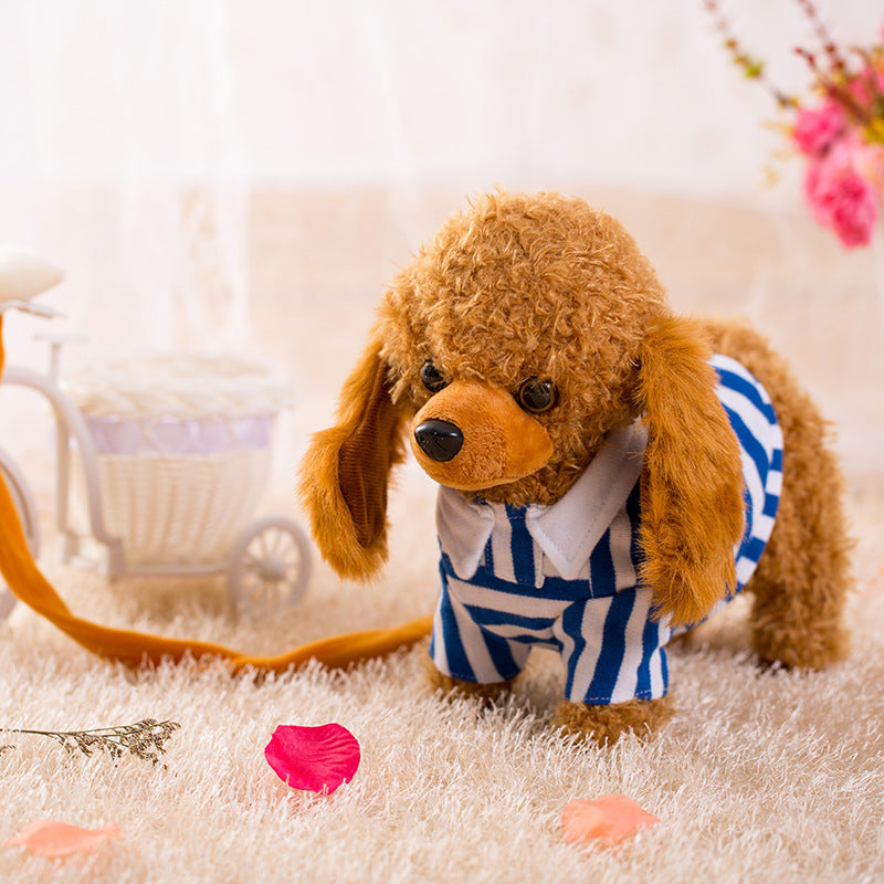 Baby Lane Remote Control Plush Dog: 48-in-1 Creative Electric Pet Toy!