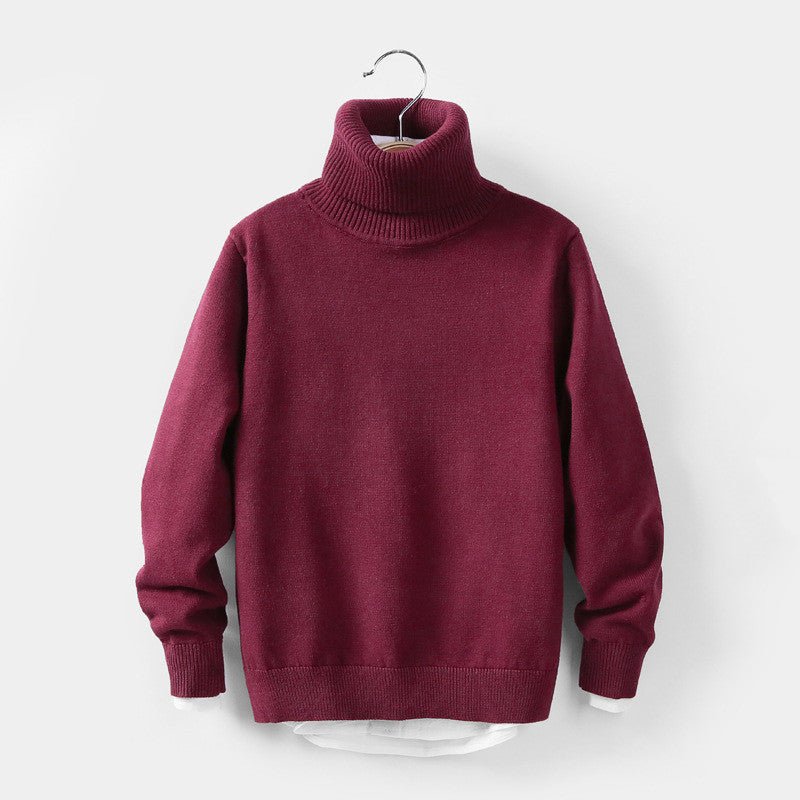 Babylane Children's High-Neck Knitwear | Cozy Sweater for Fall and Winter