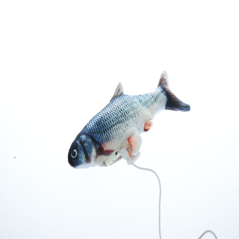 Baby Lane Simulation Fish Toy: Electric Jumping Fun for Cats!