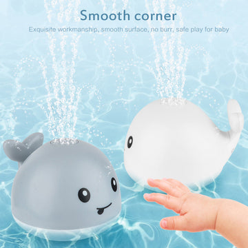 Baby Lane Electric Whale Lamp: Induction Water Spray for Kids' Rooms!
