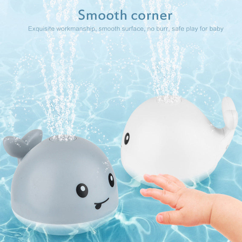 Baby Lane Electric Whale Lamp: Induction Water Spray for Kids' Rooms!