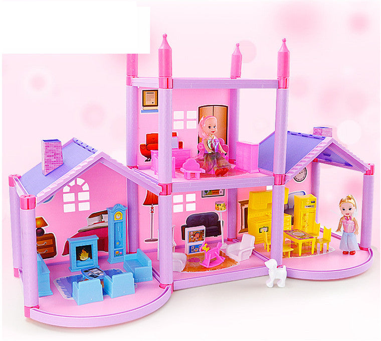 Baby Lane House Doll Villa: Fun DIY Assembled House for Kids