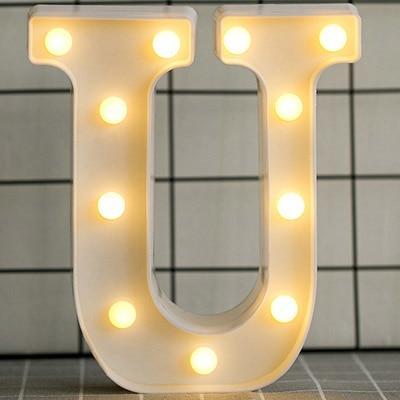 Baby Lane LED Alphabet Night Light: Enhance Your Home with Style!