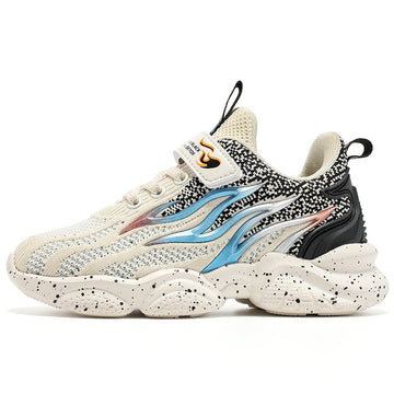 Baby Lane Boys' Old School Fashion Sneakers – Lightweight Mesh Design!