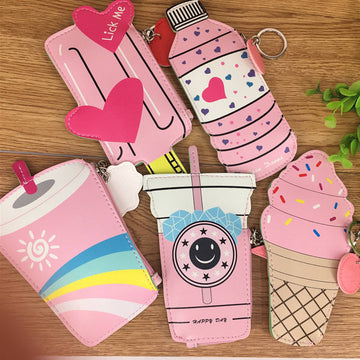 Baby Lane Fun Ice Cream Coin Purse – Small Keychain Bag for Kids!