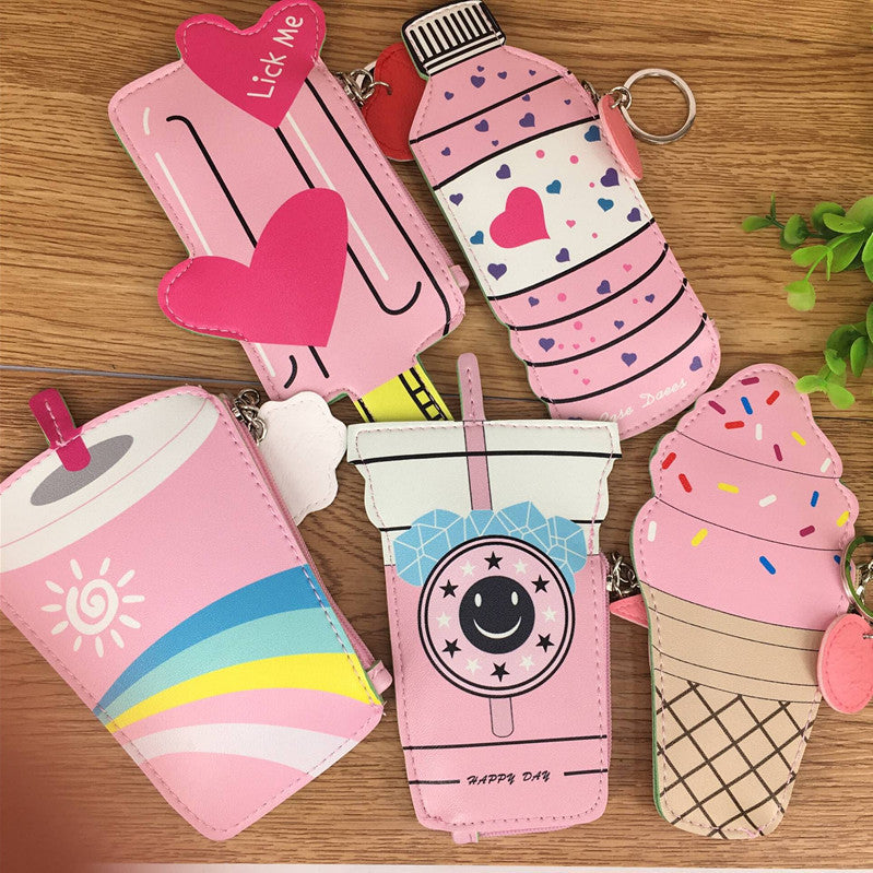 Baby Lane Fun Ice Cream Coin Purse – Small Keychain Bag for Kids!